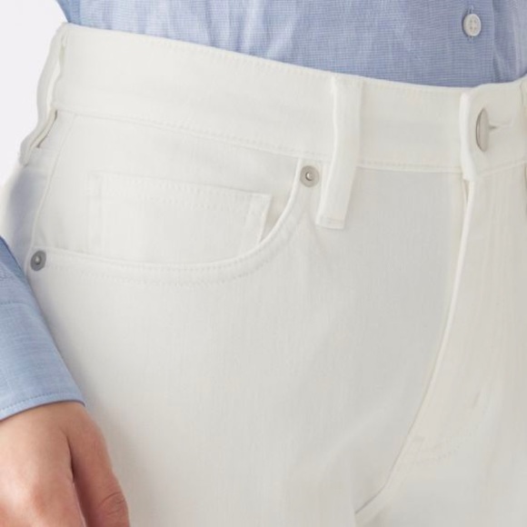 MUJI STRETCHY DENIM BOYFRIEND FIT PANTS 25 - Picture 6 of 8